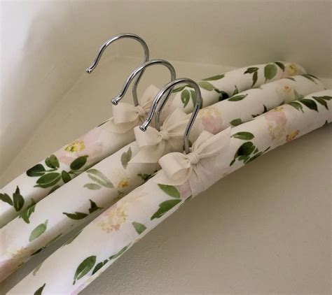 Padded Hangers Floral Hangers Padded Clothes Hangers Floral Cotton
