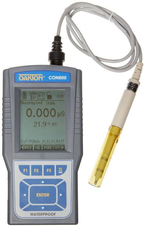 Oakton Waterproof Portable Con 600 Conductivitytds Meter With