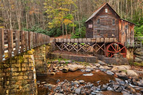 Glade Creek Grist Mill By Boldfrontiers On Deviantart