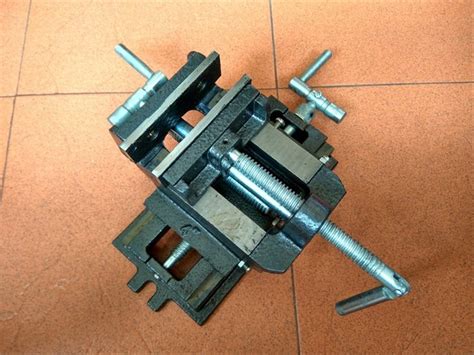 Jual Ragum Duduk Catok 4inch Vice Slide Bor Cnc Bench Drill Cross 4