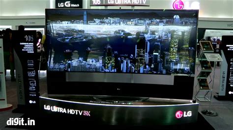Worlds First 5k Television From Lg Youtube