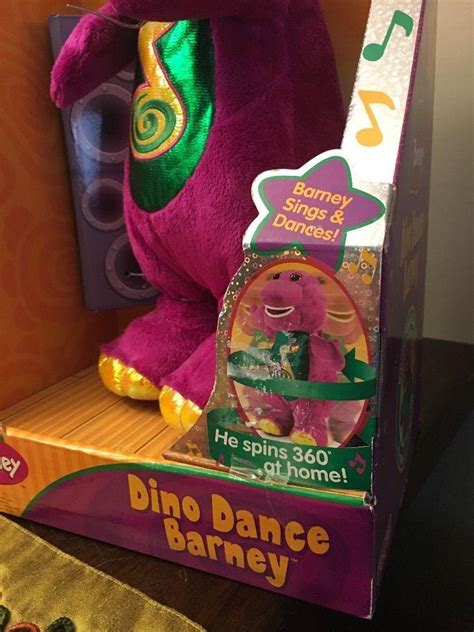 New Barney Dino Dance Talking Dancing Interactive Plush Doll Fisher