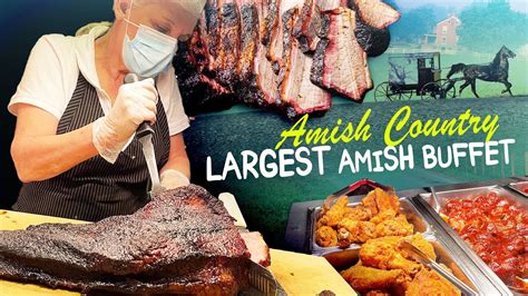 Trying Largest Amish Buffet Amish Country Food Tour In Lancaster Pennsylvania เนื้อหาtop
