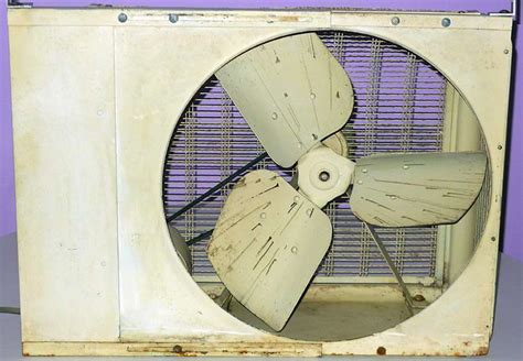 Sears Homart Giant Vintage Window Fan 2 Speed Industrial Machine Age Ebay