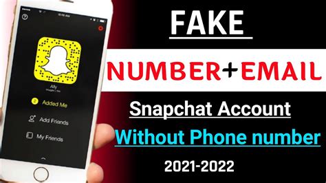 How To Create Snapchat Account Without Phone Number L Snapchat Account