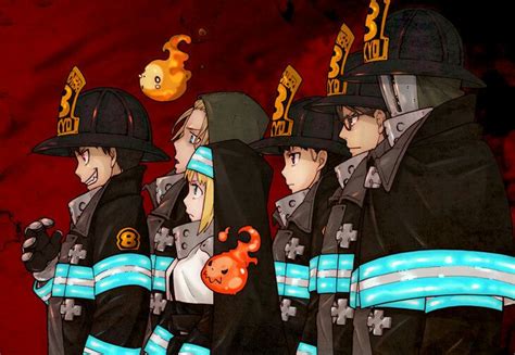 A Heros Flames Fire Force X My Hero Academia The Devils