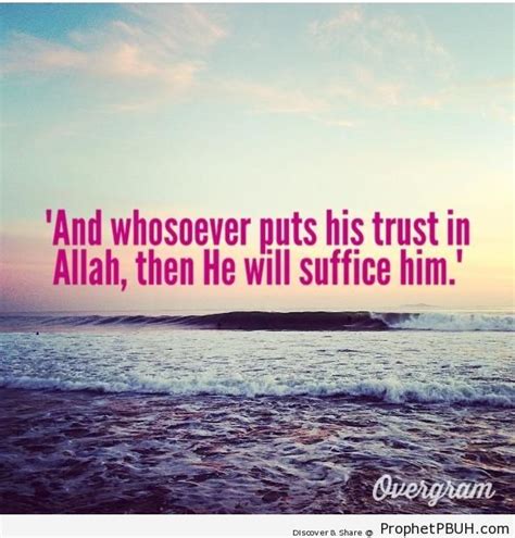 Trust In Allah Quotes Quotesgram