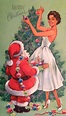 Vintage Christmas | Vintage christmas cards, Retro christmas, Vintage ...