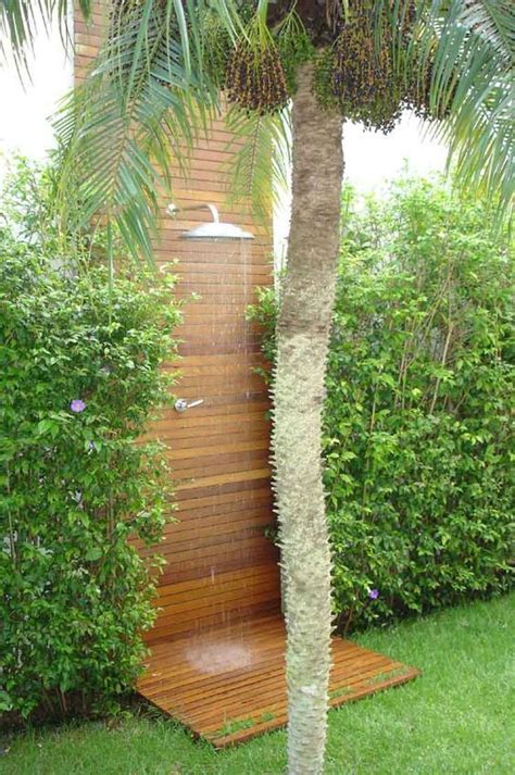 Outdoor Shower Chuveiro De Jardim Chuveiros Externos Quintais Pequenos