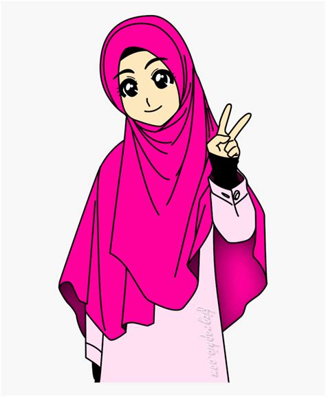 Gambar Animasi Lucu Muslimah 19 Kartun Muslimah Lucu Anak Cemerlang