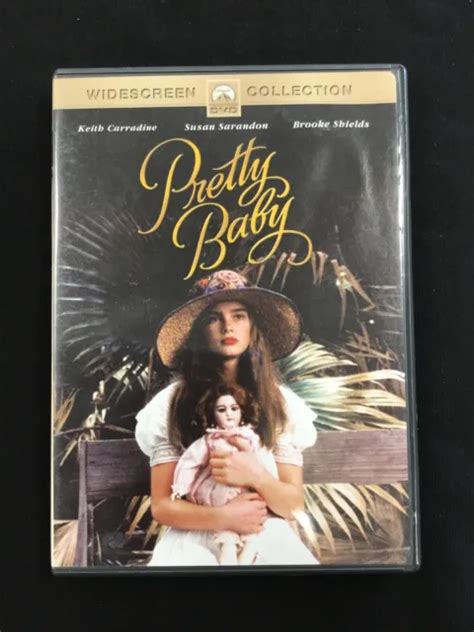 Pretty Baby 1978 2003 Dvd Winsert Brooke Shields Susan Sarandon Rare