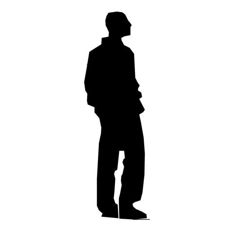 Silhouette Young Man Free Stock Photo Public Domain Pictures