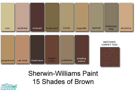 20 Sherwin Williams Dark Brown Colors Pimphomee