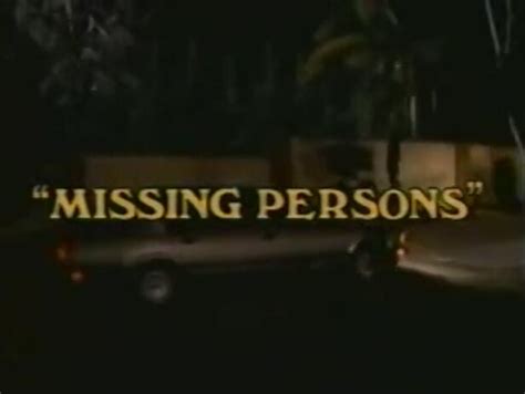 Missing Persons Elm Street Wiki Fandom