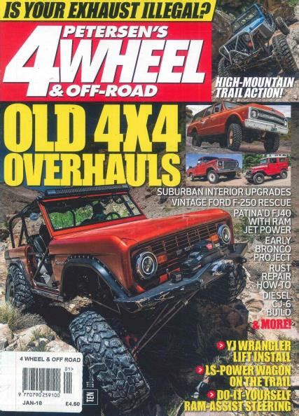 Four Wheel And Off Road Magazine At Unique Magazines Magazine Subscriptions And Ts