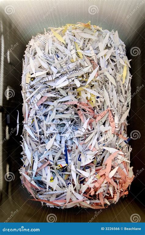 Shredded Office Documents Stock Photo Image Of Documents 3226566