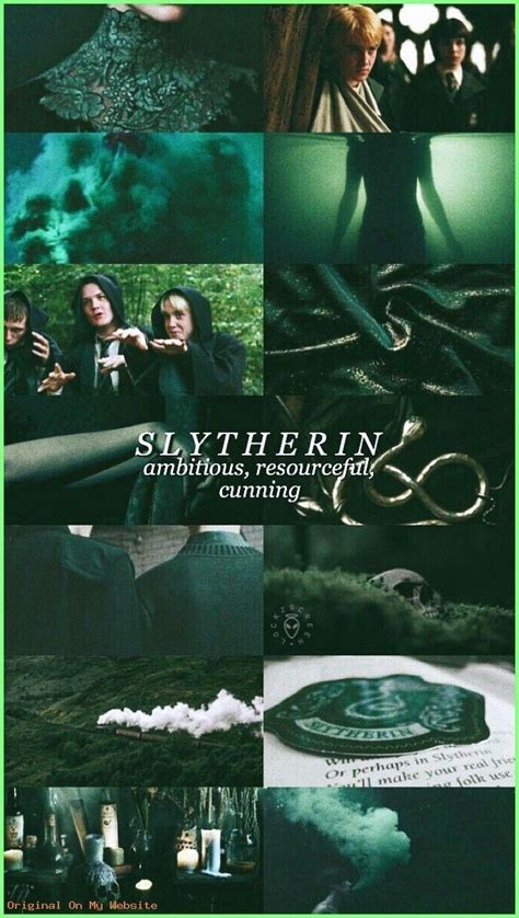 Aesthetic Harry Potter Slytherin Wallpapers Wallpaper Cave