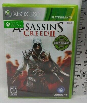 Assassins Creed Ii Xbox Platinum Hits Game New Sealed One