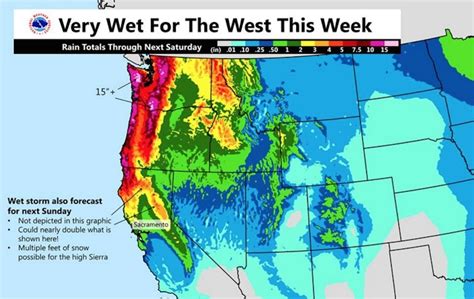 Massive Winter Storm Headed For West Coast This Week Feet Of Snow