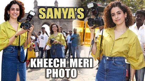 Sanya Malhotra Turns Photographer As Part Of Promotions Of Photograph