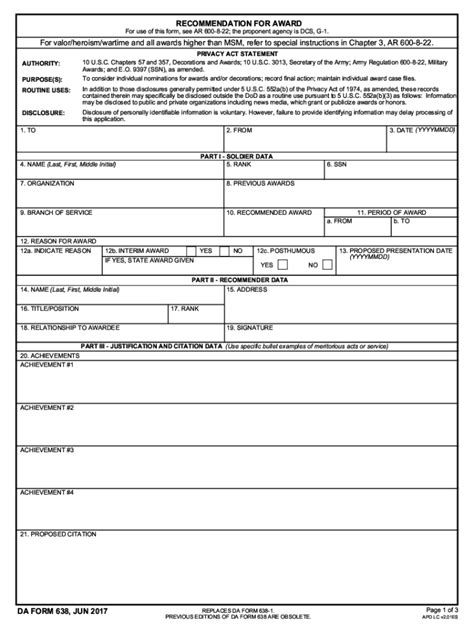 Da Form 638 Fill Out And Sign Online Dochub