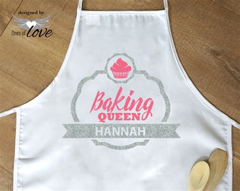 Personalized Apron Baking Queen Baking Princess Bakers