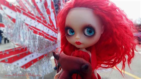 Lucie Custom Blythe Doll Devil Girl Motor City Dolly