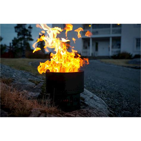 Wood pellet fire pit is designed to produce maximum enjoyable flame utilizing a gravitational afterburner system. Flame Genie Wood Pellet Fire Pit Black FG-16 - Best Buy