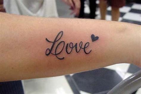 30 Awesome Love Text Tattoo Designs For Lovers Sheplanet