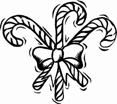 Coloring Candy Cane Pages Printable Canes Christmas