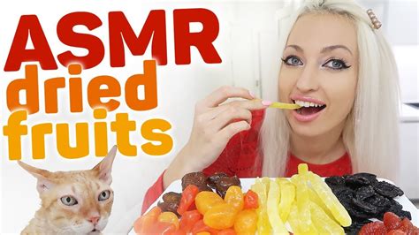 Asmr Eating Sounds Dried Fruit🍌🍓 Mukbang Crunchy Chewing Sound Asmr Fruit Eating Exotic