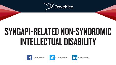 Syngap Related Non Syndromic Intellectual Disability