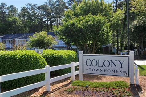 The Colony Townhomes Raleigh Nc Apartment Finder