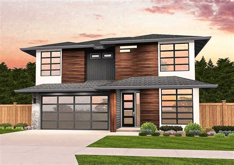 Exclusive Modern Home Plan With Options 85193ms Architectural