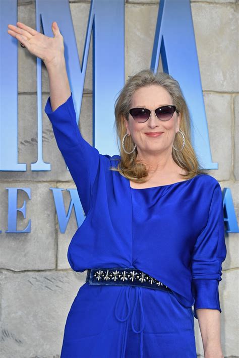 Photo Meryl Streep La Premi Re De Mamma Mia Here We Go Again Au Cin Ma Eventim Apollo
