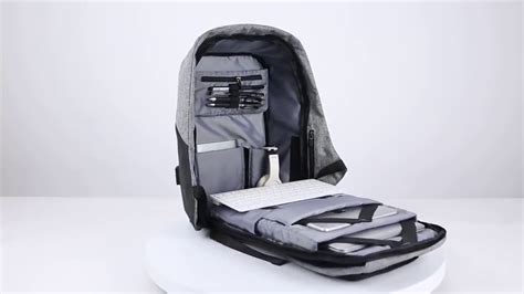 mark ryden collection anti theft waterproof backpack with usb charger youtube