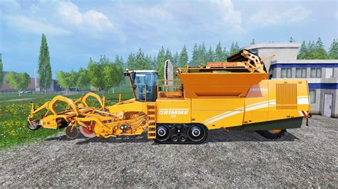 Grimme Tectron 415 Orange Pour Farming Simulator 2015