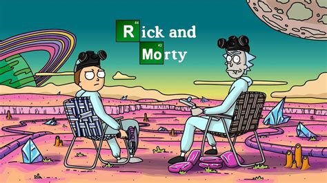 Rick An Morty Breaking Bad Colored By Sonjaherz Tatuagem De Rick E