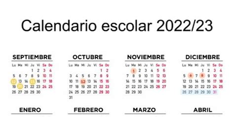 El Calendario Escolar En Cádiz Para El Año 20222023 Así Vienen Los