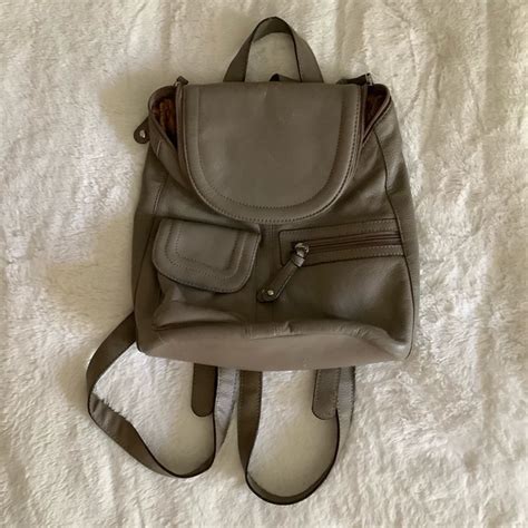Tignanello Bags Tignanello Leather Backpack Poshmark