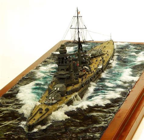 Ijn Amagi 1700 Scale Model Diorama Scale Model Ships Scale Models