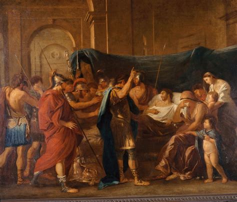 Copie Daprès La Mort De Germanicus De Nicolas Poussin Musée