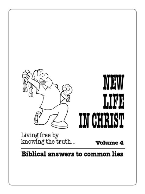 New Life In Christ Vol04 Engl Teacher Guide Pdf Lie Jesus