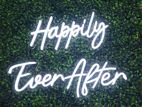 Happily Ever After Neon Sign A To Z Event Rentals Llc