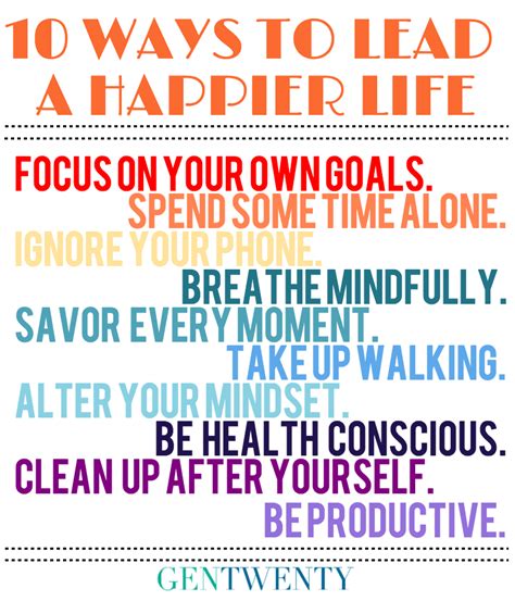10 Tips For Living A More Self Aware Happy Life Happy Life