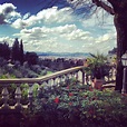 Balade sur la colline de Fiesole, Italy et vue sur Florence