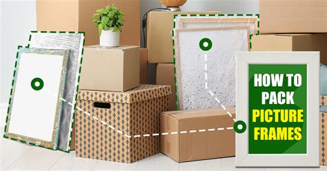 Fragile Shipping Hacks How To Pack Picture Frames For Moving