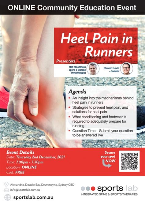 Heel Pain In Runners Sports Lab Physiotherapy Chiropractic