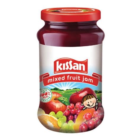 kissan mixed fruit jam 500 gmskissan mixed fruit jam 500 gms