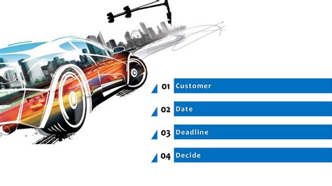 Free Car Themed Powerpoint Template